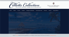 Desktop Screenshot of collettscollection.com